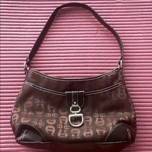 great condition w/ little crack on inner  strap